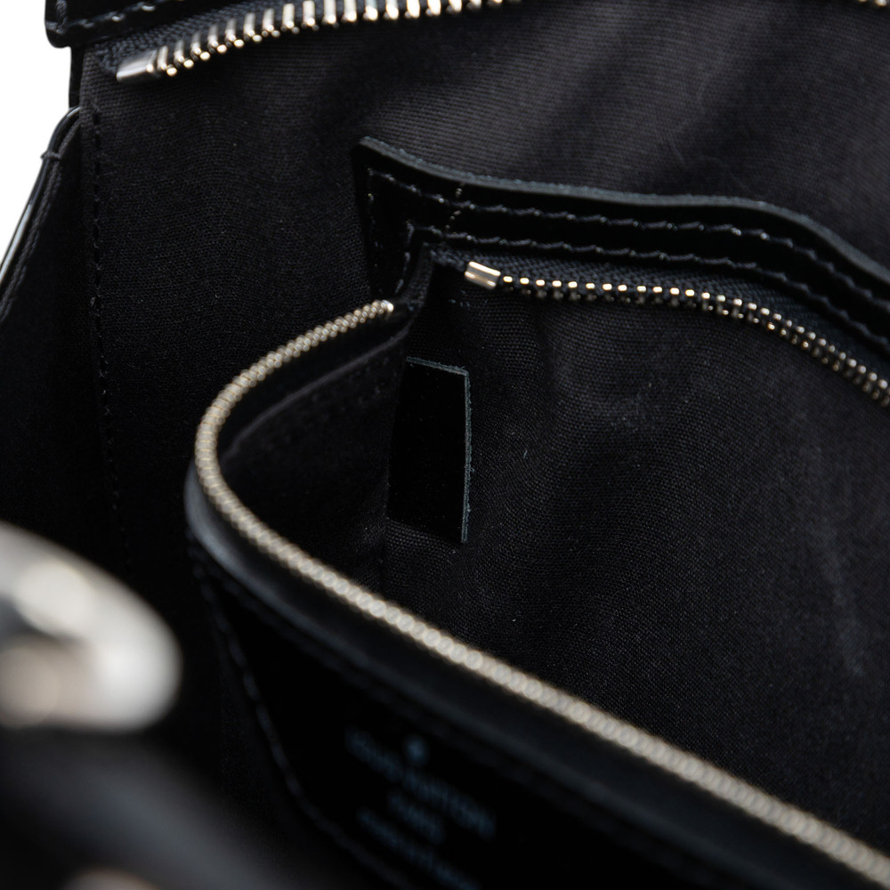 Louis Vuitton Black Patent Leather Satchel - Picture 6 of 8